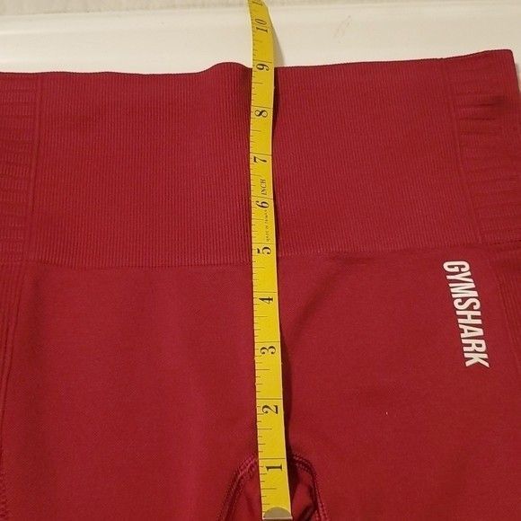 Gymshark Energy Magenta High waisted cropped athletic leggings size XS - Picture 11 of 12
